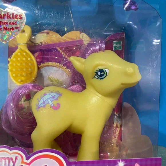 MY LITTLE PONY G3 NWT VTG 2003 FRIENDSHIP BALL SPARKLE PONY MERRIWEATHER HASBRO - Picture 4 of 16